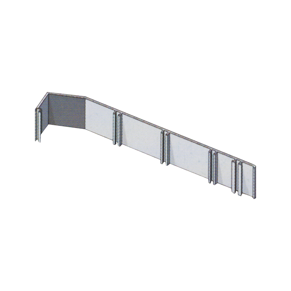 Aluminium raildoorvoerprofielen