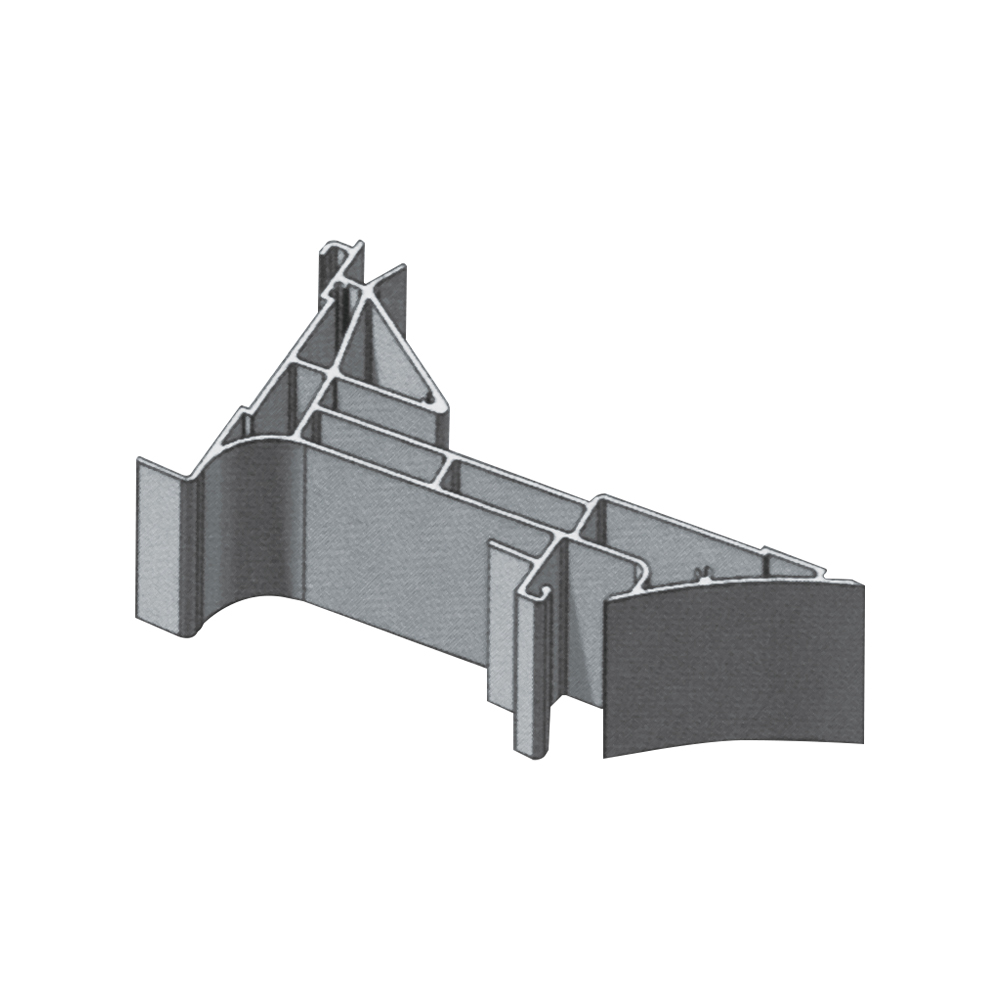 Aluminium raildoorvoerprofielen