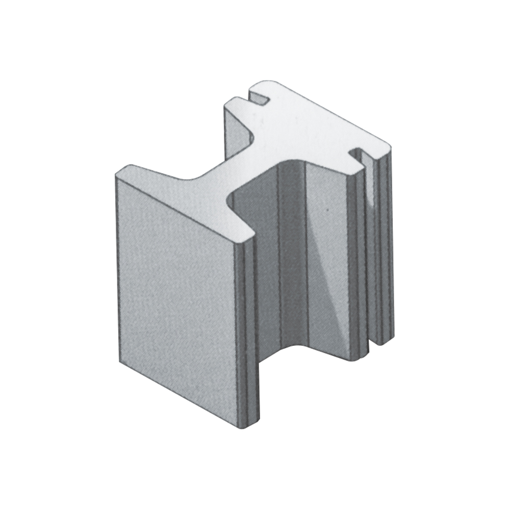 Aluminium raildoorvoerprofielen