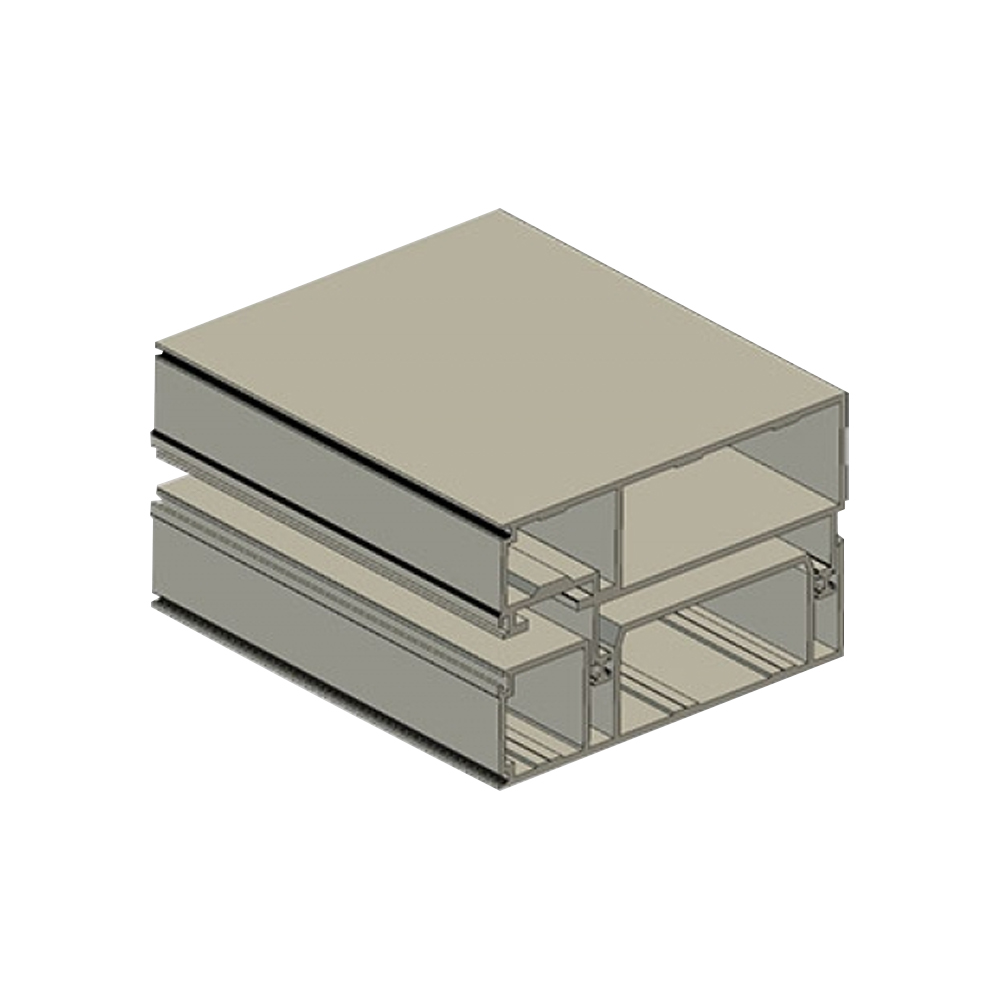 Aluminium vliesgevelprofielen
